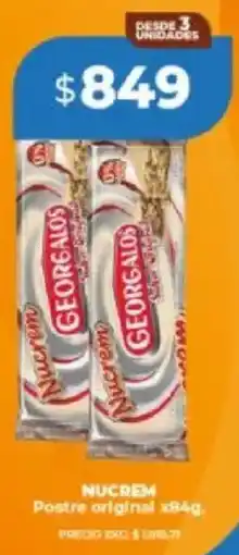 Supermayorista Vital Nucrem postre original oferta