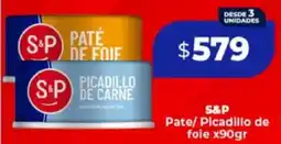 Supermayorista Vital S&P pate/ picadillo de foie oferta