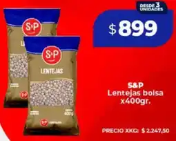 Supermayorista Vital S&P lentejas bolsa oferta