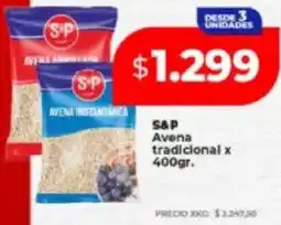 Supermayorista Vital S&P avena tradicional oferta