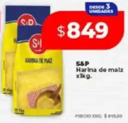 Supermayorista Vital S&P harina de maíz oferta