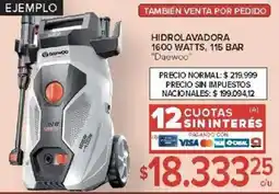 Carrefour Daewoo hidrolavadora oferta