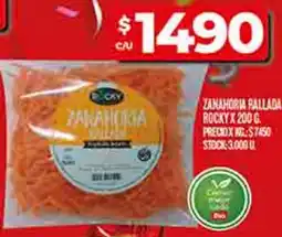 Supermercados DIA Rocky zanahoria rallada oferta