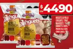 Supermercados DIA Grangy's nuggets pollo tiras naahguets oferta