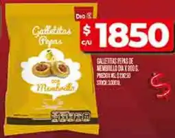 Supermercados DIA Dia galletitas pepas de membrillo oferta