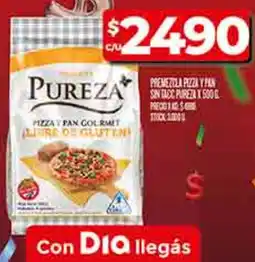 Supermercados DIA Dia pureza premezcla para pizza y pan gourmet oferta