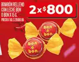 Supermercados DIA Dia bombon relleno con leche bon oferta
