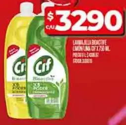 Supermercados DIA Cif bioactive detergent oferta