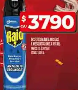 Supermercados DIA Raid insecticida oferta
