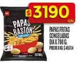 Supermercados DIA Dia papas fritas congeladas oferta