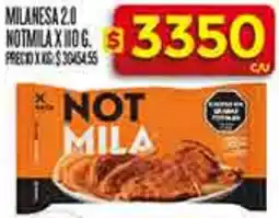 Supermercados DIA Milanesa 2.0 not mila oferta