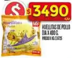 Supermercados DIA Dia huellitas de pollo oferta