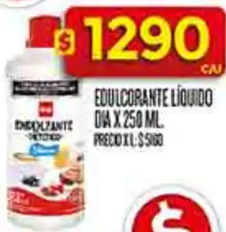 Supermercados DIA Dia edulcorante liquido oferta