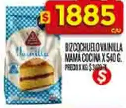 Supermercados DIA Bizcochuelo vainilla mama cocina oferta