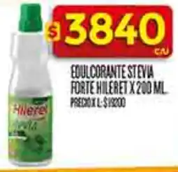Supermercados DIA Hileret edulcorante stevia forte oferta