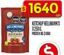 Supermercados DIA Hellmann's ketchup oferta