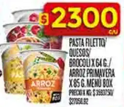 Supermercados DIA Pasta filetto quesos brocoli oferta