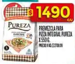 Supermercados DIA Pureza premezcla para pizza integral oferta