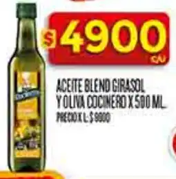Supermercados DIA Girasol aceite blend y oliva cocinero oferta