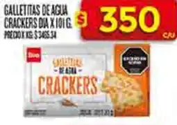 Supermercados DIA Dia galletitas de agua crackers oferta