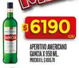 Supermercados DIA Gancia aperitivo americano oferta