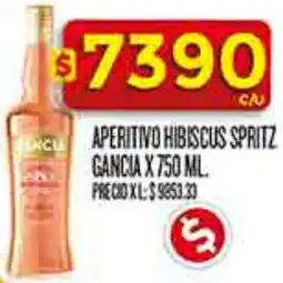Supermercados DIA Gancia aperitivo hibiscus spritz oferta