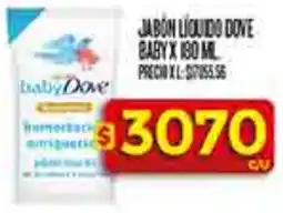 Supermercados DIA Dove jabón liquido baby oferta