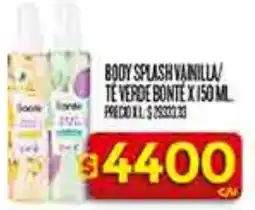 Supermercados DIA Bonté body splash vanilla/té verde oferta