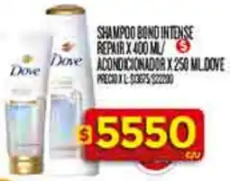 Supermercados DIA Dove shampoo /acondicionador oferta
