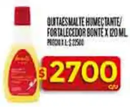 Supermercados DIA Bonté quitaesmalte humectante/ fortalecedor oferta