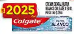 Supermercados DIA Colgate crema dental ultra blanco oferta