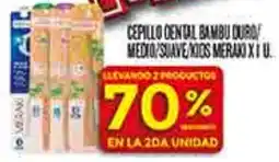 Supermercados DIA Meraki cepillo dental bambu duray medio/suave/kids oferta