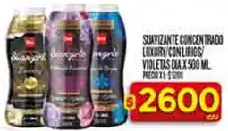 Supermercados DIA Dia suavizante concentrado luxury/con lirios/ violetas oferta