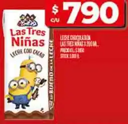 Supermercados DIA Las Tres Niñas LECHE COD CACAo oferta