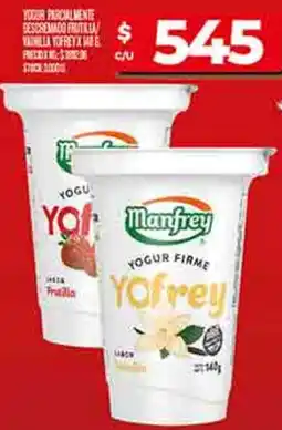 Supermercados DIA Manfrey yofrey yogur firme oferta
