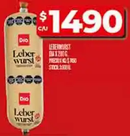 Supermercados DIA Dia leber wurst oferta