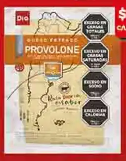 Supermercados DIA Dia queso fetelado provolone oferta