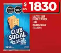 Supermercados DIA Galletitas sabor original club social oferta