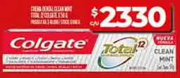 Supermercados DIA Colgate crema dental total 12 oferta