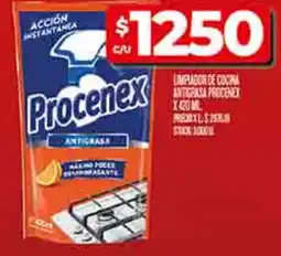 Supermercados DIA Procenex limpiador oferta