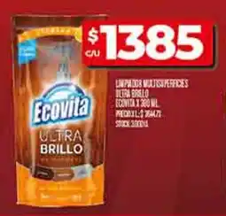 Supermercados DIA Ecovita ultra brillo oferta