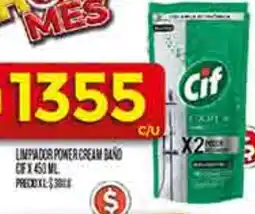 Supermercados DIA Cif limpador power cream baño oferta
