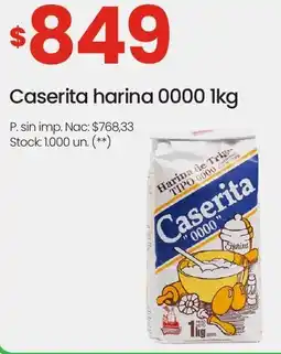 Changomas Caserita harina 0000 oferta