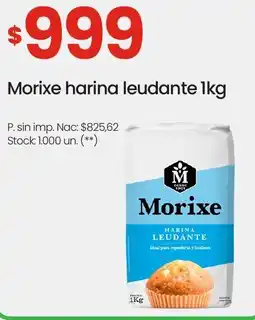 Changomas Morixe harina leudante oferta