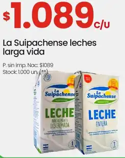 Changomas La suipachense leches larga vida oferta