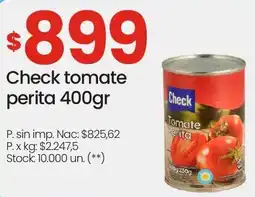Changomas Check tomate perita oferta