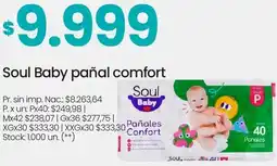 Changomas Soul baby pañal comfort oferta