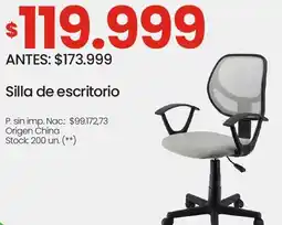 Changomas Silla de escritorio oferta