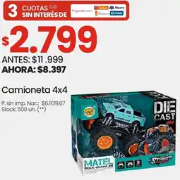 Changomas Camioneta oferta