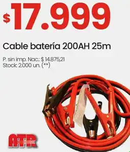 Changomas Cable batería oferta